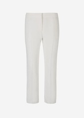 ALEXANDER MCQUEEN LEAF CREPE PANTS