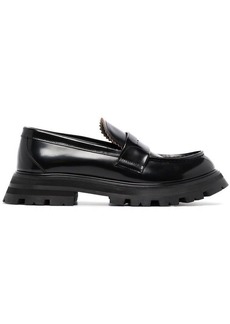 ALEXANDER MCQUEEN Leather loafers