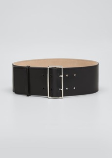 Alexander McQueen Leather Military Belt