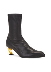 Alexander McQueen Leather Sock Boot