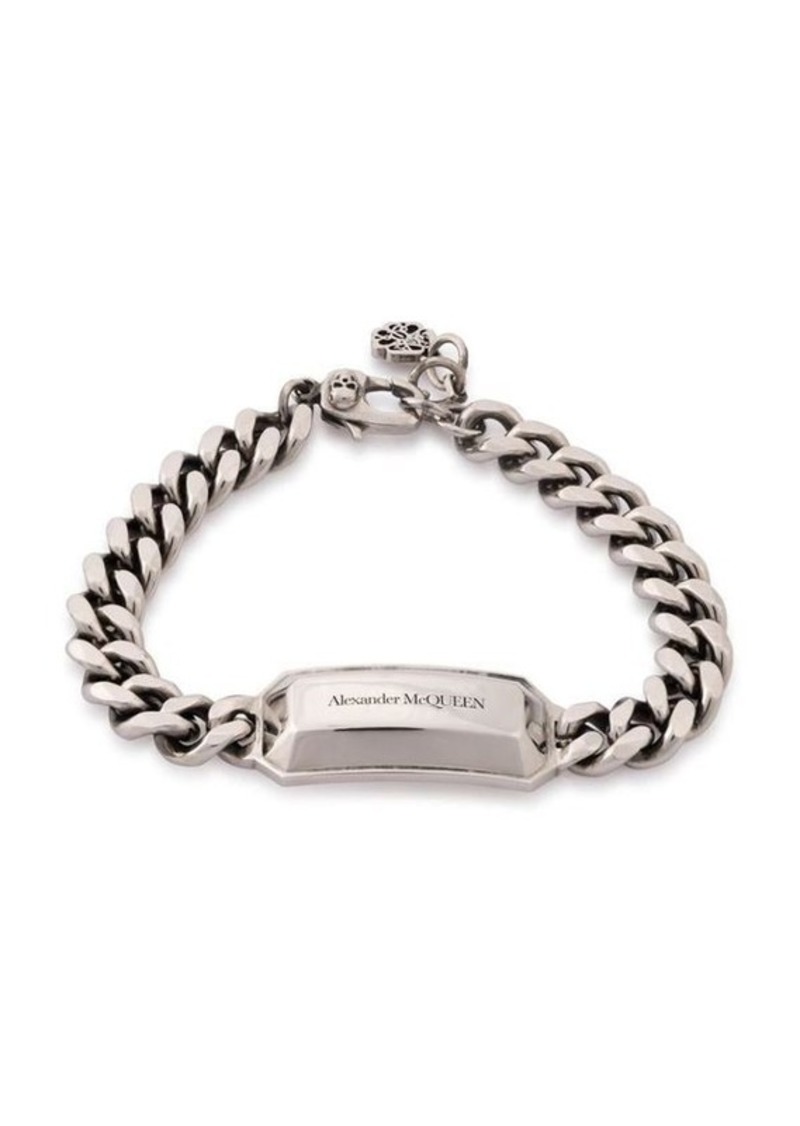 ALEXANDER MCQUEEN Logo chain bracelet