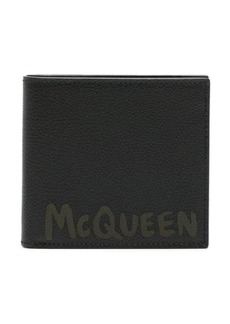 ALEXANDER MCQUEEN Logo leather wallet