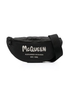 ALEXANDER MCQUEEN Logo print belt bag