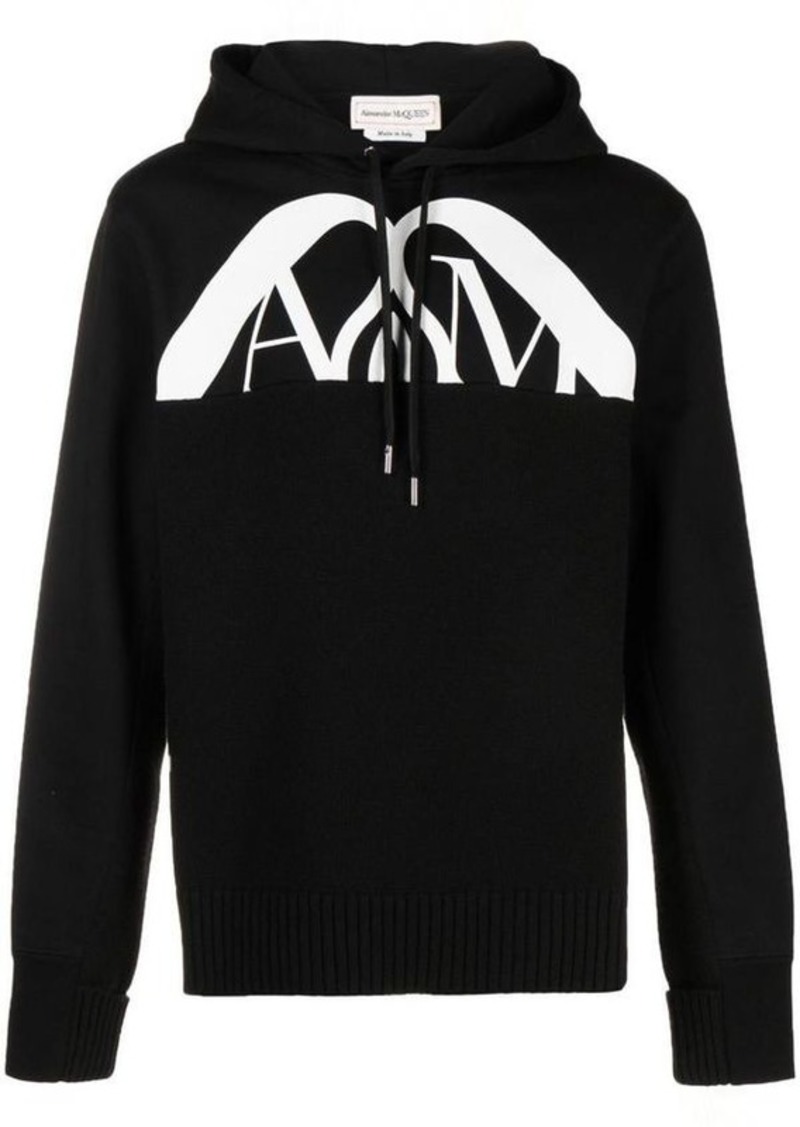 ALEXANDER MCQUEEN Logo-print hoodie