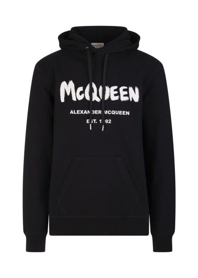 ALEXANDER MCQUEEN McQueen Graffiti Hoodie