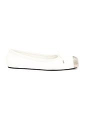 Alexander McQueen Metal Toe Ballet Flat