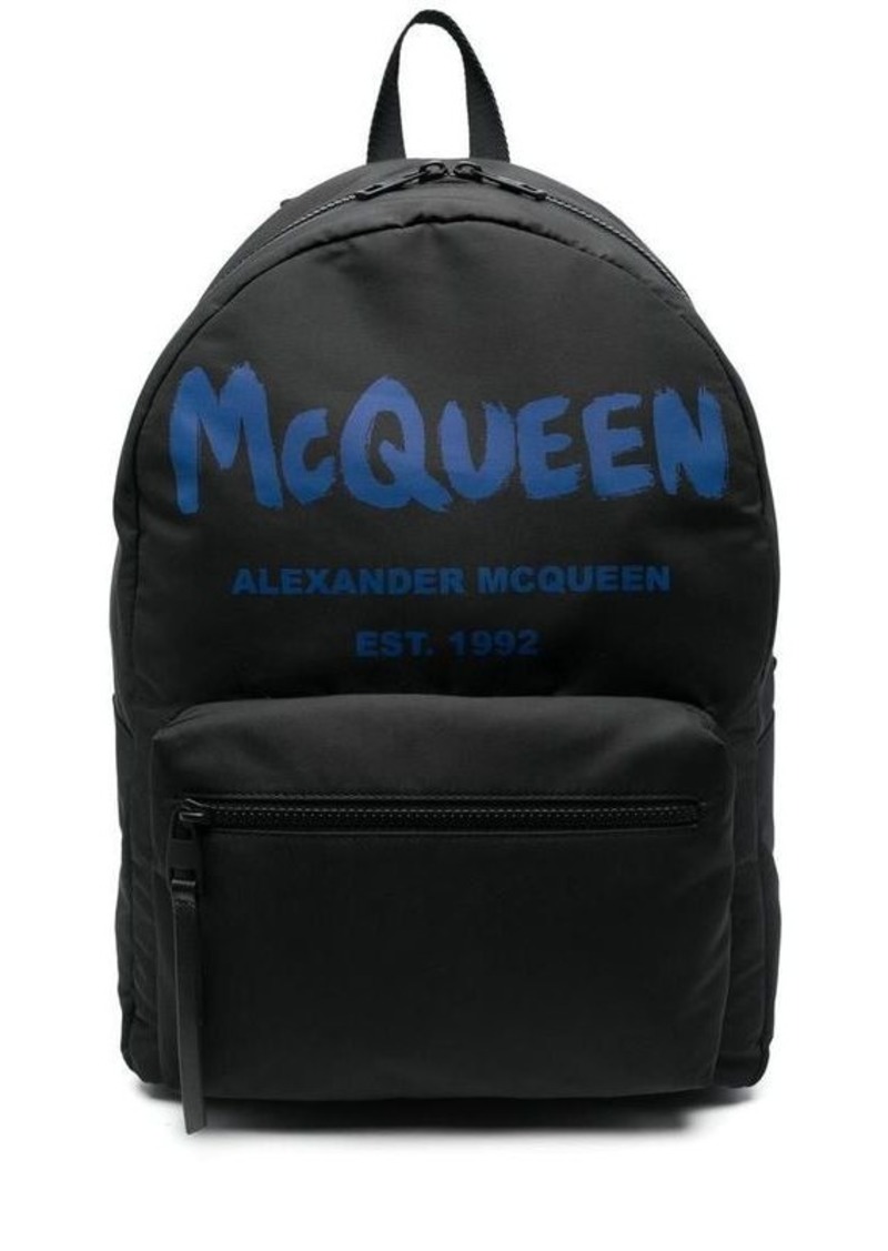 ALEXANDER MCQUEEN Metropolitan Graffiti backpack
