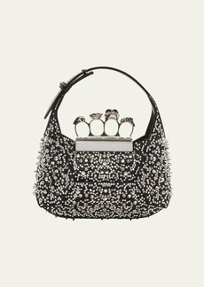 Alexander McQueen Mini Hotfix Jewel Hobo Bag