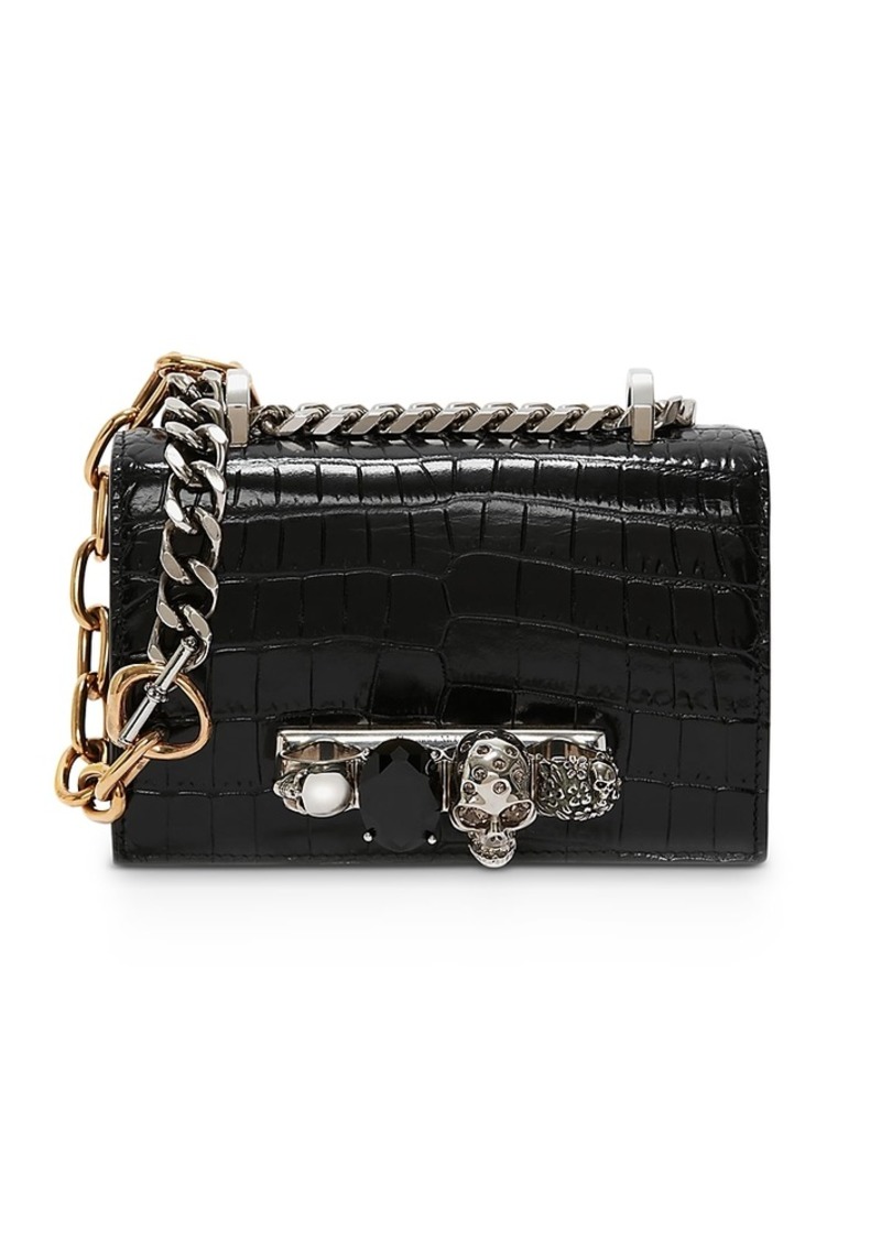 Alexander McQUEEN Mini Jeweled Satchel