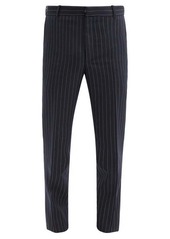 Alexander McQueen Pinstriped wool-twill suit trousers