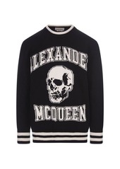 ALEXANDER MCQUEEN Pullover With Skull Logo Inlay