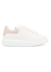 Alexander McQueen Oversized raised-sole leather trainers