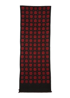ALEXANDER MCQUEEN SCARF WITH JACQUARD PATTERN