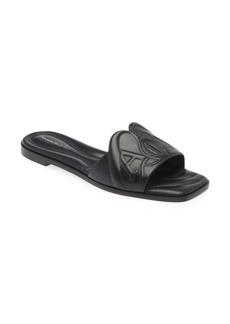 Alexander McQueen Seal Slide Sandal