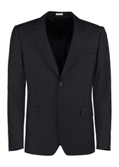 ALEXANDER MCQUEEN SINGLE-BREASTED TWO-BUTTON JACKET