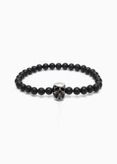 Alexander McQueen Skull bracelet with pearls