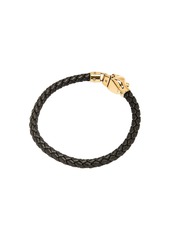 Alexander McQueen Skull Chain Leather Bracelet