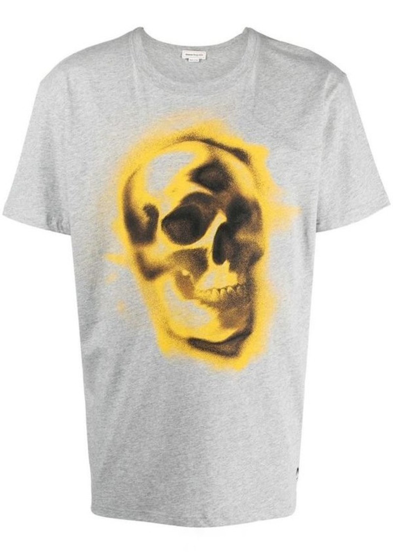 ALEXANDER MCQUEEN Skull print cotton t-shirt