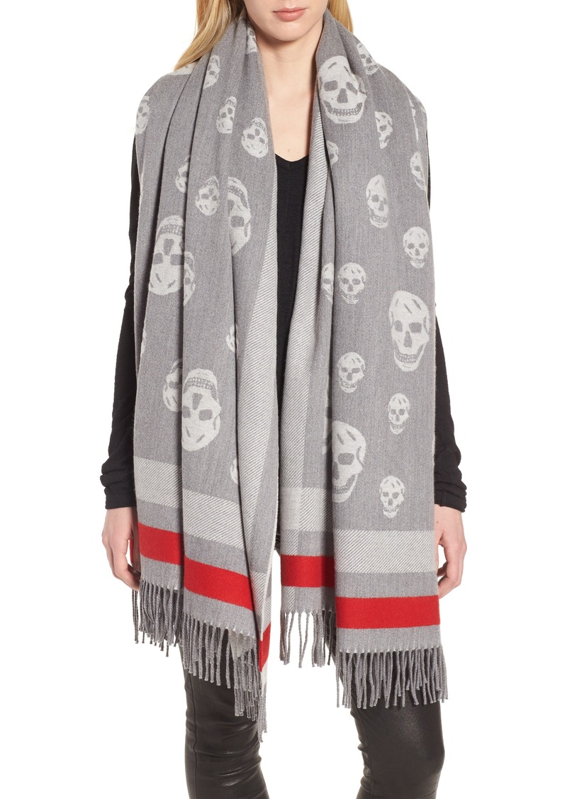 mcqueen scarf wool