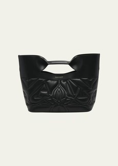 Alexander McQueen Small Bow Seal Padded Tote Bag
