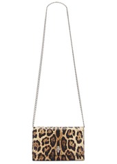 Alexander McQueen Small Skull Leopard Bag