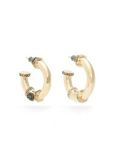 Alexander McQueen Studded hoop earrings