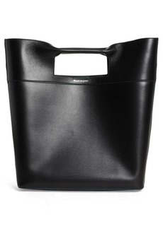 Alexander McQueen The Bow Leather Top Handle Bag