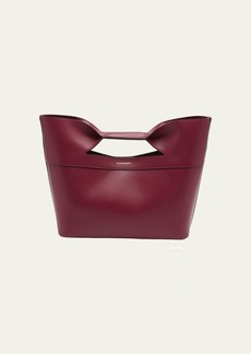 Alexander McQueen The Bow Small Leather Top-Handle Bag
