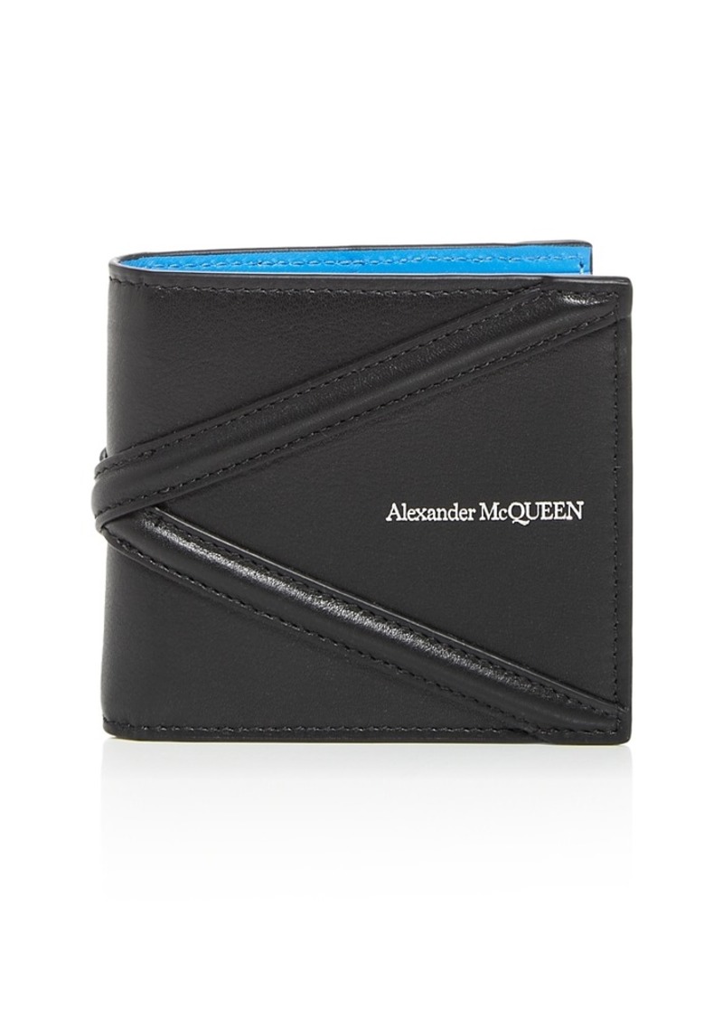 Alexander McQUEEN The Harness Leather Bifold Wallet