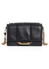 Alexander McQueen The Story Knotted Leather Shoulder Bag in Black at Nordstrom