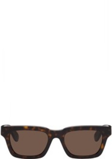Alexander McQueen Tortoiseshell Square Sunglasses