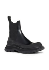 Alexander McQueen Tread Slick Chelsea Boot in Black at Nordstrom