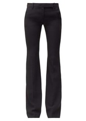Alexander McQueen Wool-blend flared trousers