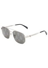 Alexander McQueen Am0458s Metal Sunglasses