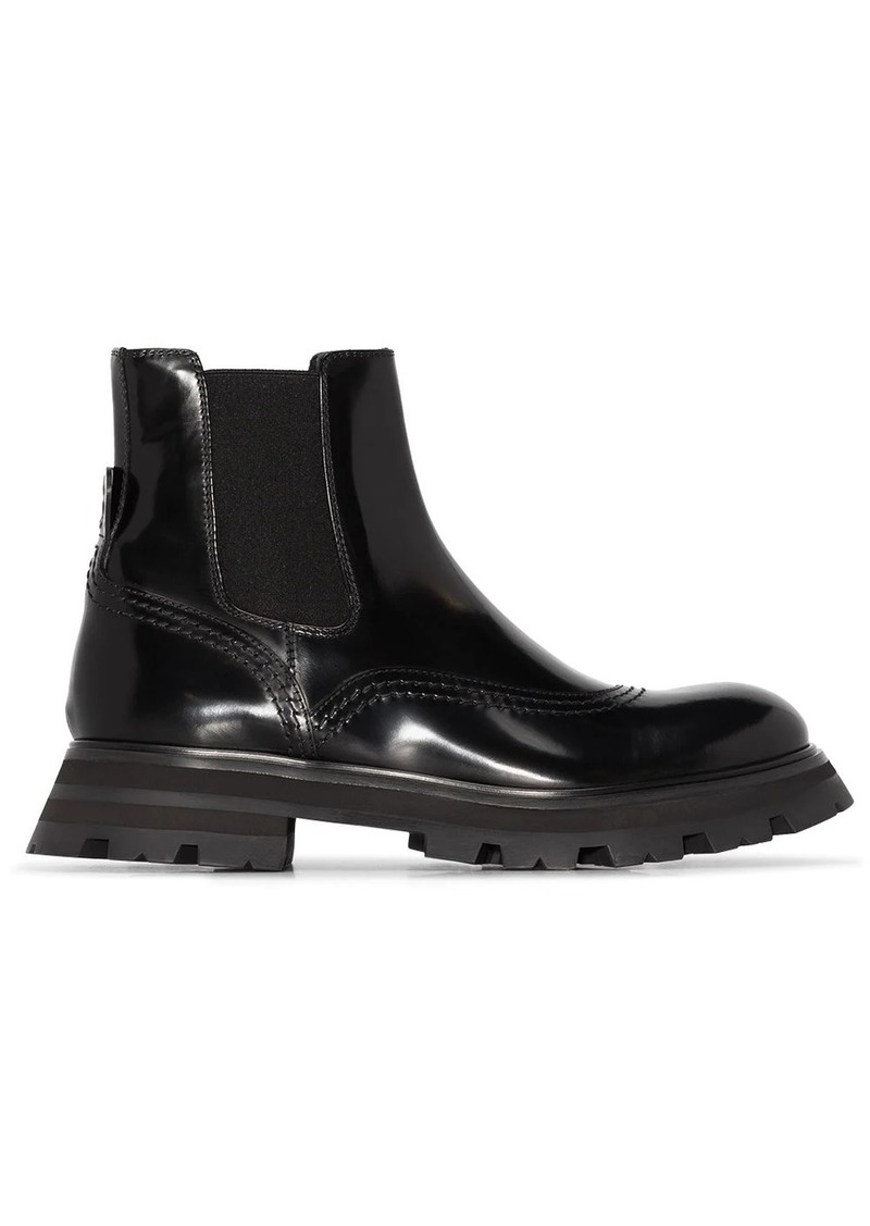 Alexander McQueen chunky-sole Chelsea boots