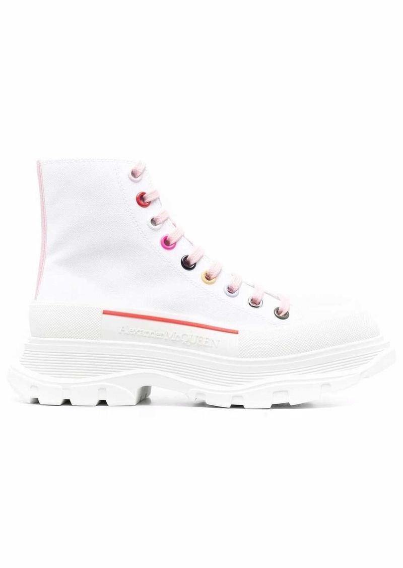 Alexander McQueen ankle lace-up sneakers