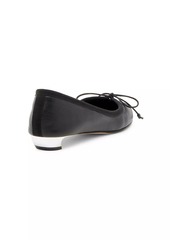 Alexander McQueen Armadillo Leather Ballerina Flats