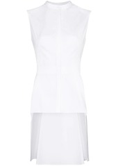 Alexander McQueen asymmetric sleeveless blouse