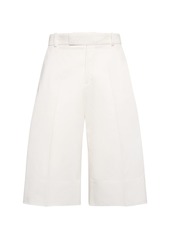 Alexander McQueen Baggy Cotton Shorts