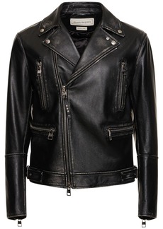 Alexander McQueen Biker Leather Jacket