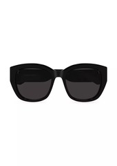 Alexander McQueen Bold AM0451SA 55MM Butterfly Sunglasses