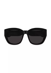 Alexander McQueen Bold 55MM Butterfly Sunglasses