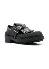 Alexander McQueen buckle-fastening tassel monk shoes