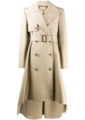 Alexander McQueen button-front trench coat