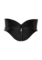 Alexander McQueen leather corset-style belt