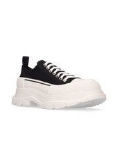 Alexander McQueen Canvas Lace-up Shoes