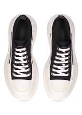 Alexander McQueen Canvas Lace-up Shoes