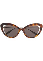Alexander McQueen cat eye frame sunglasses