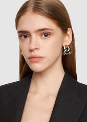 Alexander McQueen Chain Brass Earrings