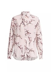 Alexander McQueen Cherry Blossom Silk Shirt